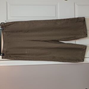 IXIMO wide leg linen ankle pants